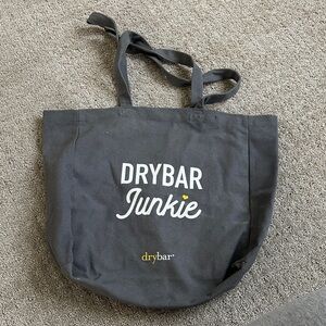 Drybar Junkie Gray Tote Bag